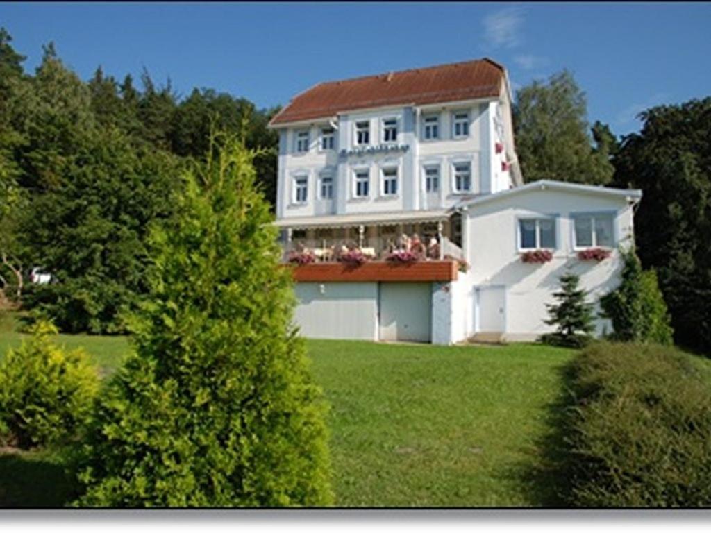 Waldhotel & Restaurant Bergschlosschen Hetzdorf Eksteriør billede
